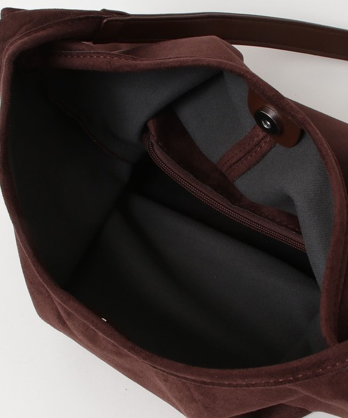 UNDERSTATEMENTs（アンダーステイトメント）の「【ユニセックス】スエードショルダーバッグ（ショルダーバッグ・メンズ・ベージュ/ブラウン/ブラック・FREE）」の19枚目の写真