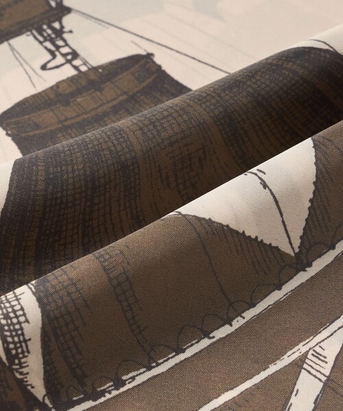 green label relaxing（グリーンレーベルリラクシング）の「アソート スカーフ（バンダナ/スカーフ・レディース・ブラウン系/コバルトブルー・FREE）」の7枚目の写真