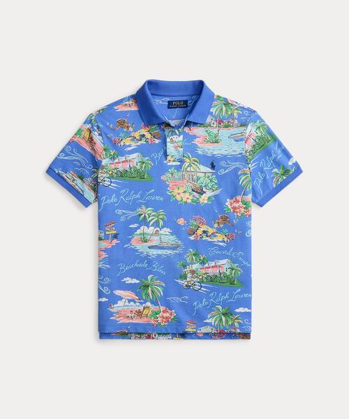 POLO RALPH LAUREN（ポロ ラルフ ローレン）の「クラシック フィット Polo ベア メッシュ ポロシャツ（ポロシャツ・メンズ・ブルー・XXL/XS/XL/S/M/L）」の7枚目の写真