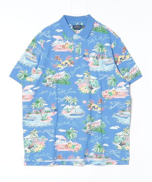 POLO RALPH LAUREN（ポロ ラルフ ローレン）の「クラシック フィット Polo ベア メッシュ ポロシャツ（ポロシャツ・メンズ・ブルー・XXL/XS/XL/S/M/L）」の3枚目の写真