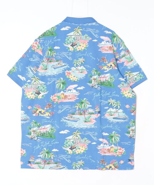 POLO RALPH LAUREN（ポロ ラルフ ローレン）の「クラシック フィット Polo ベア メッシュ ポロシャツ（ポロシャツ・メンズ・ブルー・XXL/XS/XL/S/M/L）」の2枚目の写真