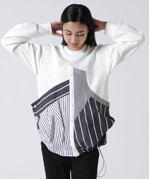 UN3D. アンスリード　DECONSTRUCTION DOCKING TOP UN3D./アンスリード/DECONSTRUCTION DOCKING TOP（Tシャツ/カットソー