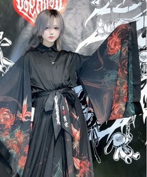 BACKSTAGE PASS（バックステージパス）の「KIMONO-TENKAI(キモノ-テンカイ)キモノスリーブ シャツ（シャツ/ブラウス）」