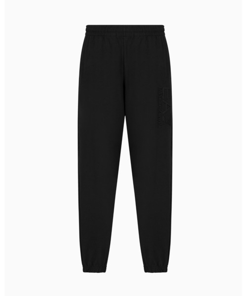 EMPORIO ARMANI EA7(エンポリオアルマーニイーエーセブン)の「<オンライン限定>【エンポリオ アルマーニ EA7】Visibility ジョガーパンツ コットン(スウェットパンツ・メンズ・ブラック/ネイビー・SMALL/X-LARGE/XX-LARGE/X-SMALL/MEDIUM/LARGE)」の3枚目の写真