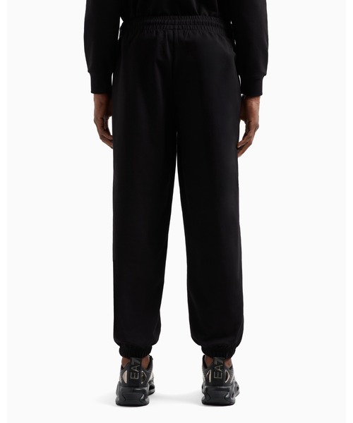 EMPORIO ARMANI EA7(エンポリオアルマーニイーエーセブン)の「<オンライン限定>【エンポリオ アルマーニ EA7】Visibility ジョガーパンツ コットン(スウェットパンツ・メンズ・ブラック/ネイビー・SMALL/X-LARGE/XX-LARGE/X-SMALL/MEDIUM/LARGE)」の5枚目の写真