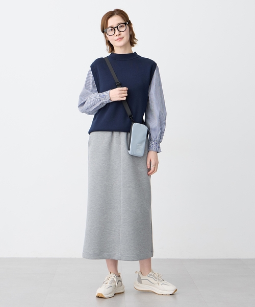 Petit Honfleur（プチオンフルール）の「【anello】ミニショルダーバック（トートバッグ・レディース・ピンク/サックスブルー・フリー）」の7枚目の写真