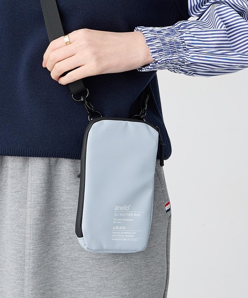 Petit Honfleur（プチオンフルール）の「【anello】ミニショルダーバック（トートバッグ・レディース・ピンク/サックスブルー・フリー）」の2枚目の写真