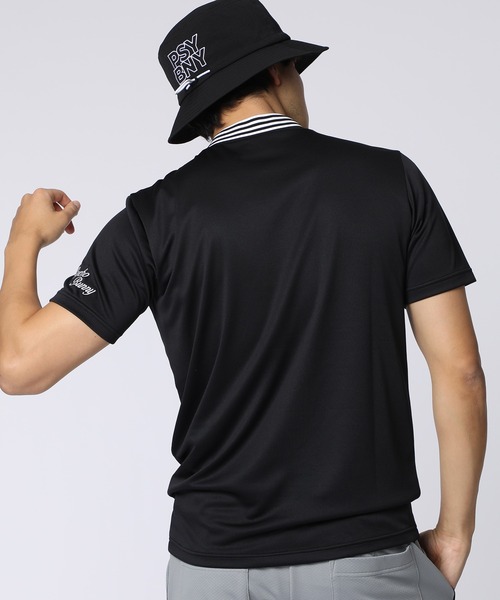 Psycho Bunny（サイコバニー）の「[GOLF]ベーシックバニー モックネックTシャツ（Tシャツ/カットソー・メンズ・ホワイト/ライトグリーン/ブラック・X-LARGE/LARGE/MEDIUM）」の9枚目の写真