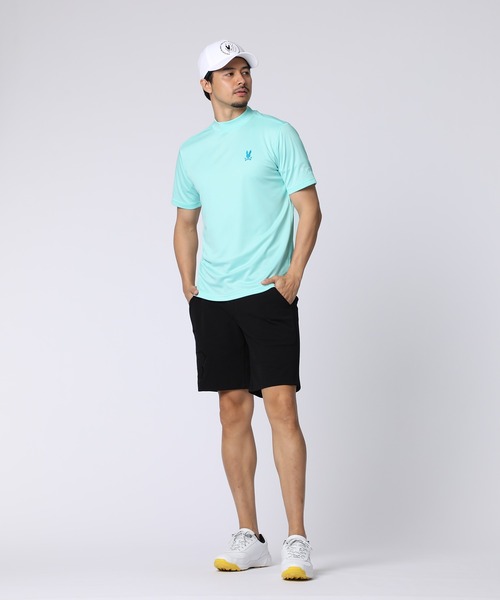 Psycho Bunny（サイコバニー）の「[GOLF]ベーシックバニー モックネックTシャツ（Tシャツ/カットソー・メンズ・ホワイト/ライトグリーン/ブラック・X-LARGE/LARGE/MEDIUM）」の14枚目の写真