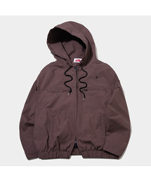 SOMEPLACE MAN（サムプレイス・マン）の「マルチポケットオーバーサイズアクションパック配色チェックブルゾンフードジャケット[レッド]（MA-1）」