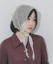 SMELLY | フラワーサンカクスカーフ(バンダナ/スカーフ)