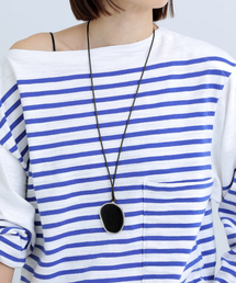 JAMIRAY（ジャミレイ）の「JAMIRAY/ジャミレイ BEAN STONE CORD NL ネックレス（ネックレス）」