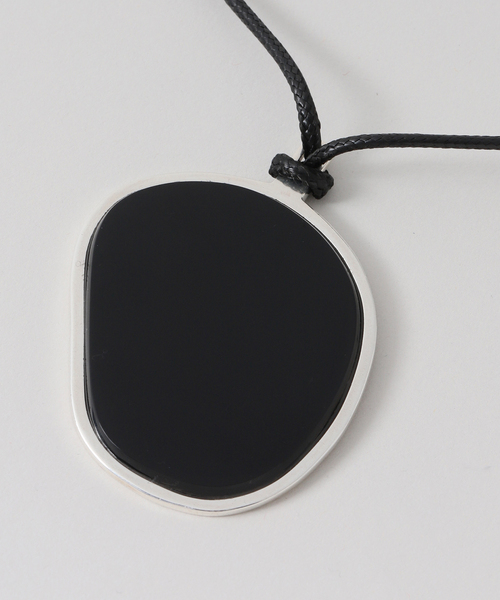 IENA（イエナ）の「JAMIRAY/ジャミレイ BEAN STONE CORD NL ネックレス（ネックレス・レディース・ブラック・FREE）」の6枚目の写真