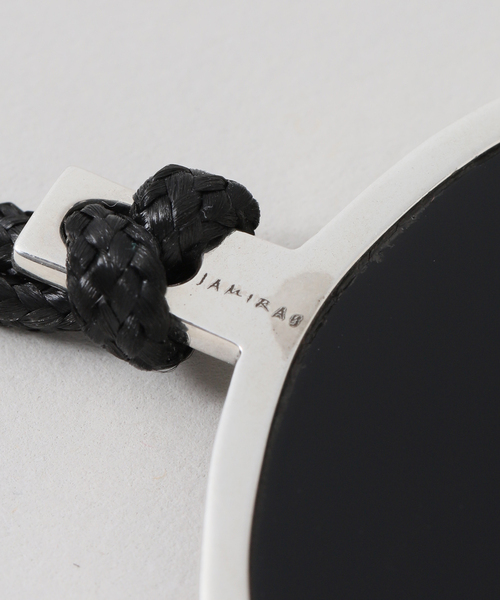 IENA（イエナ）の「JAMIRAY/ジャミレイ BEAN STONE CORD NL ネックレス（ネックレス・レディース・ブラック・FREE）」の9枚目の写真