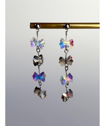 【TOMEI LAB】リボン 4連 ピアス(MA)
