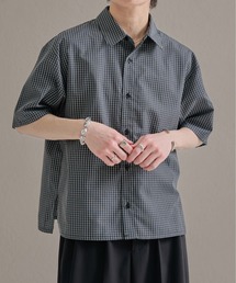 epnok（エプノック）の「ファンクショナルベーシックボックスカット半袖シャツ（シャツ/ブラウス）」