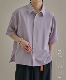 epnok（エプノック）の「ファンクショナルベーシックボックスカット半袖シャツ（シャツ/ブラウス）」