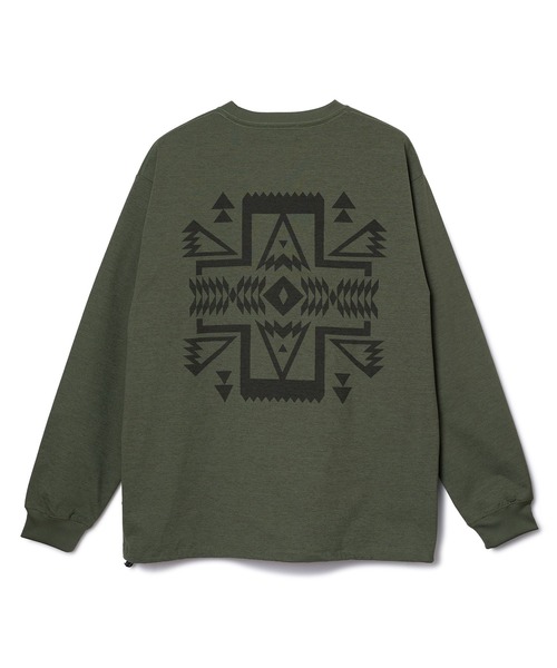 PENDLETON（ペンドルトン）の「PENDLETON/ペンドルトン ロングスリーブ カルキュロ ミッドウェイトジャージー Tシャツ（Tシャツ/カットソー・メンズ・ブルー/ブラック/カーキ/ホワイト・MEDIUM/LARGE）」の20枚目の写真