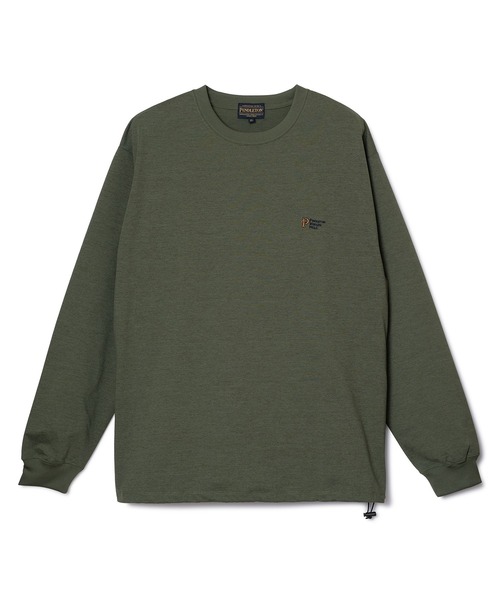 PENDLETON（ペンドルトン）の「PENDLETON/ペンドルトン ロングスリーブ カルキュロ ミッドウェイトジャージー Tシャツ（Tシャツ/カットソー・メンズ・ブルー/ブラック/カーキ/ホワイト・MEDIUM/LARGE）」の21枚目の写真