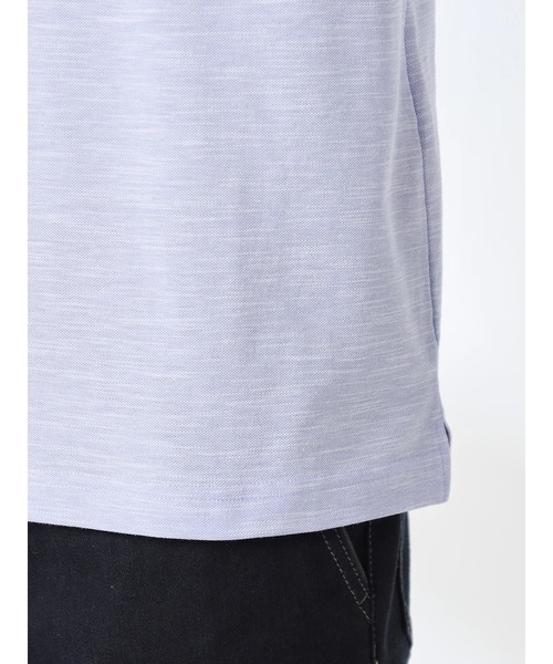 McGREGOR(マックレガー)の「襟裏布帛ポロ(ポロシャツ・メンズ・ネイビー/ピンク/グレー/ブルー・M/L/XL)」の7枚目の写真