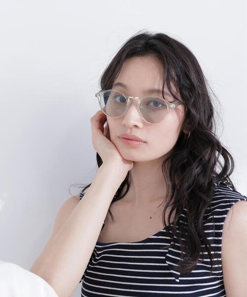 NATURAL BEAUTY BASIC(ナチュラルビューティーベーシック)の「◇トランスペアレントグラス(サングラス・レディース・ベージュ系その他/ホワイト系その他3/ベージュ・フリ-)」の4枚目の写真