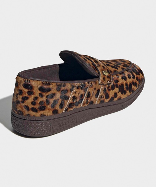 adidas（アディダス）の「adidas/アディダス HANDBALL SPEZIAL LOAFER W レオパード柄 スペツィアル コインローファー 2026年春夏（ローファー・レディース・ブラウン・23/24/25/24.5/23.5）」の3枚目の写真