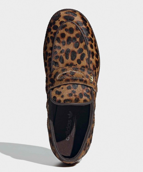 adidas（アディダス）の「adidas/アディダス HANDBALL SPEZIAL LOAFER W レオパード柄 スペツィアル コインローファー 2026年春夏（ローファー・レディース・ブラウン・23/24/25/24.5/23.5）」の5枚目の写真
