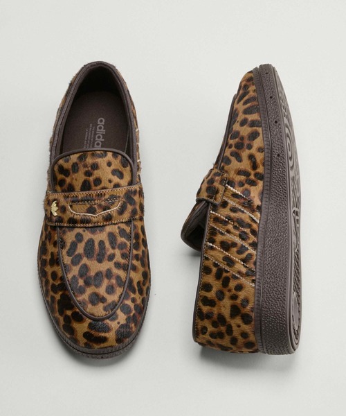 adidas（アディダス）の「adidas/アディダス HANDBALL SPEZIAL LOAFER W レオパード柄 スペツィアル コインローファー 2026年春夏（ローファー・レディース・ブラウン・23/24/25/24.5/23.5）」の10枚目の写真