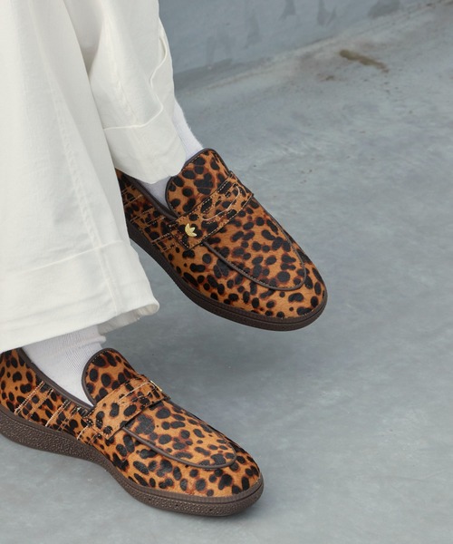 adidas（アディダス）の「adidas/アディダス HANDBALL SPEZIAL LOAFER W レオパード柄 スペツィアル コインローファー 2026年春夏（ローファー・レディース・ブラウン・23/24/25/24.5/23.5）」の15枚目の写真