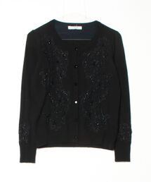 M-premier BLACK（エムプルミエブラック）の「レースニットカーディガン（カーディガン/ボレロ）」