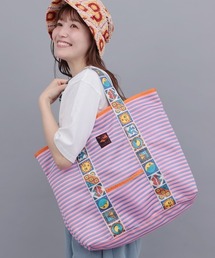 カラフルメッシュトートバッグ