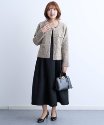 ETERNITY SELECT（エタニティ セレクト）の「ニットジャケット&ドレス セットアップ　【レディース】 [フォーマル セレモニー]（スーツセット）」