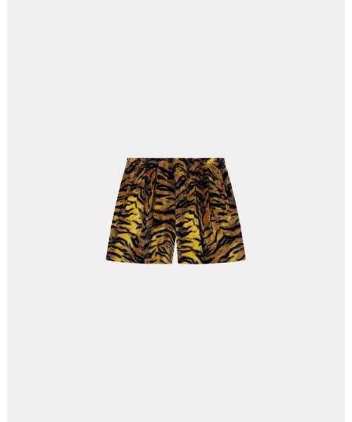 KENZO(ケンゾー)の「'KENZO Tiger' トラック ショートパンツ イン ベルベット ジャカード(その他パンツ・メンズ・イエロー系その他・MEDIUM/LARGE)」の6枚目の写真