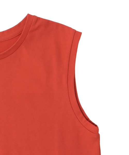 DRESSLAVE(ドレスレイブ)の「color sleeveless tee(カラースリーブレスTシャツ)(Tシャツ/カットソー・レディース・レッド/ブルー・38)」の14枚目の写真