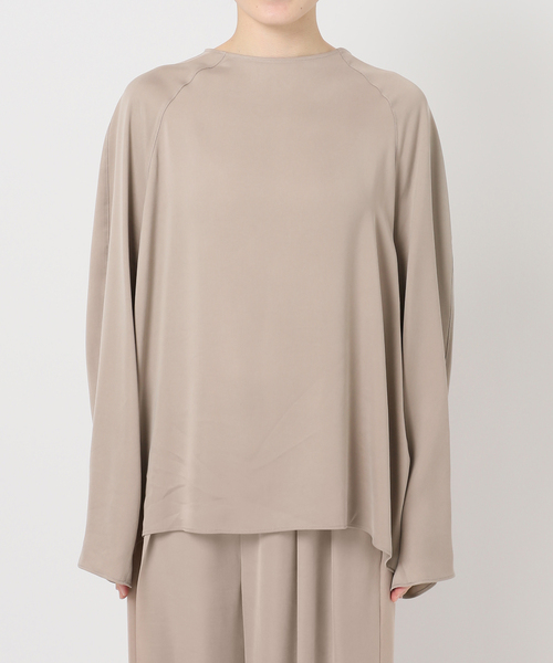 AP STUDIO（エーピーストゥディオ）の「キュプラブラウス（シャツ/ブラウス・レディース・アイボリー/ネイビー・FREE）」の11枚目の写真