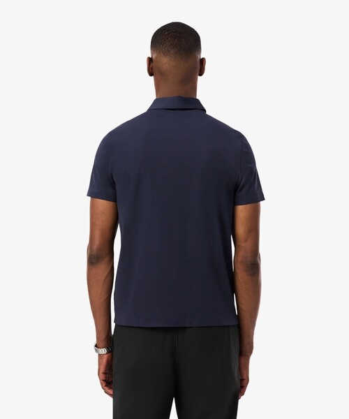 LACOSTE(ラコステ)の「UPF50+ UVカット ミニマルテックポロシャツ(ポロシャツ・メンズ・ダークネイビー/ライトグレー/ライトブルー・5/4/2/3)」の11枚目の写真