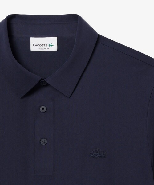 LACOSTE(ラコステ)の「UPF50+ UVカット ミニマルテックポロシャツ(ポロシャツ・メンズ・ダークネイビー/ライトグレー/ライトブルー・5/4/2/3)」の13枚目の写真