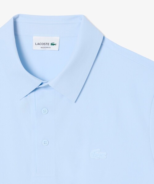 LACOSTE(ラコステ)の「UPF50+ UVカット ミニマルテックポロシャツ(ポロシャツ・メンズ・ダークネイビー/ライトグレー/ライトブルー・5/4/2/3)」の16枚目の写真