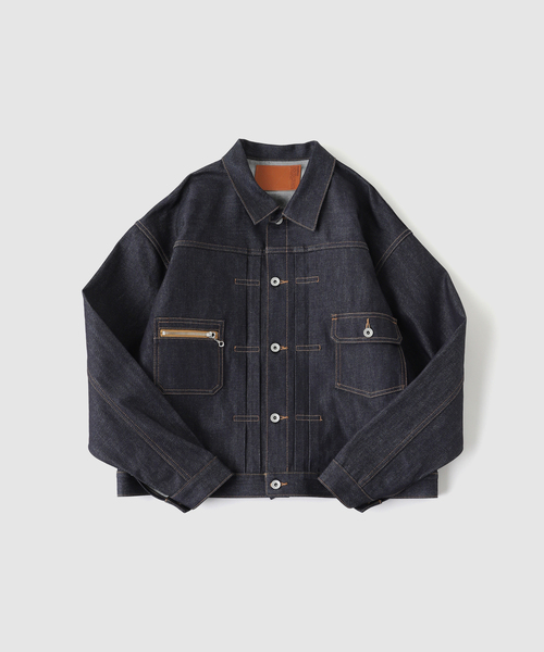 DAIRIKU(ダイリク)の「DAIRIKU / ダイリク "Rigid" 2PKT Denim Jacket(デニムジャケット・メンズ・ブルー系その他・MEDIUM/SMALL)」の1枚目の写真