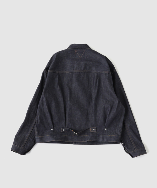 DAIRIKU(ダイリク)の「DAIRIKU / ダイリク "Rigid" 2PKT Denim Jacket(デニムジャケット・メンズ・ブルー系その他・MEDIUM/SMALL)」の2枚目の写真