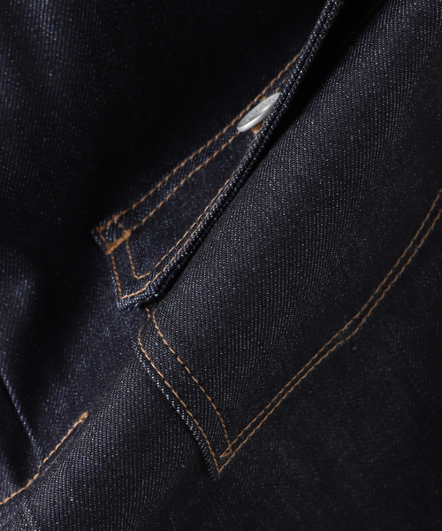 DAIRIKU(ダイリク)の「DAIRIKU / ダイリク "Rigid" 2PKT Denim Jacket(デニムジャケット・メンズ・ブルー系その他・MEDIUM/SMALL)」の3枚目の写真