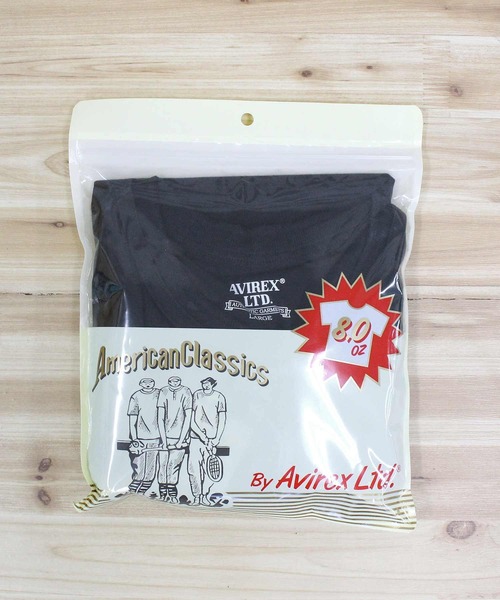 AVIREX（アヴィレックス）の「HENLEY NECK PACK T-SHIRT（Tシャツ/カットソー・メンズ・グレー/ブラック/ホワイト・XXL/XL/L/M）」の9枚目の写真