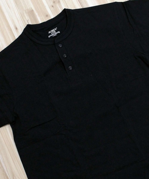 AVIREX（アヴィレックス）の「HENLEY NECK PACK T-SHIRT（Tシャツ/カットソー・メンズ・グレー/ブラック/ホワイト・XXL/XL/L/M）」の12枚目の写真