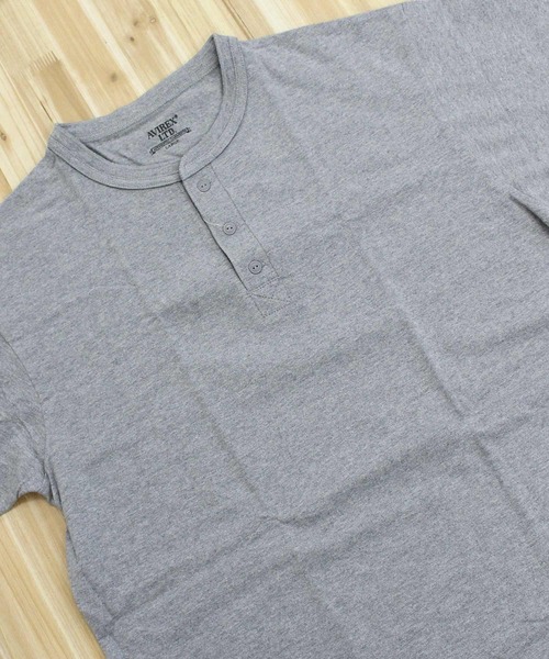 AVIREX（アヴィレックス）の「HENLEY NECK PACK T-SHIRT（Tシャツ/カットソー・メンズ・グレー/ブラック/ホワイト・XXL/XL/L/M）」の16枚目の写真