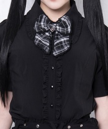 mine by LAFARY（マインバイラファリー）の「ビックリボンレースクリップ（蝶ネクタイ）」