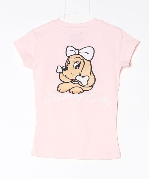 CORPUS SELECT(コーパストーキョー)の「【GALFY/ガルフィー】らぶりぃチビT(Tシャツ/カットソー・レディース・ホワイト/ピンク/ブラック・FREE)」の21枚目の写真