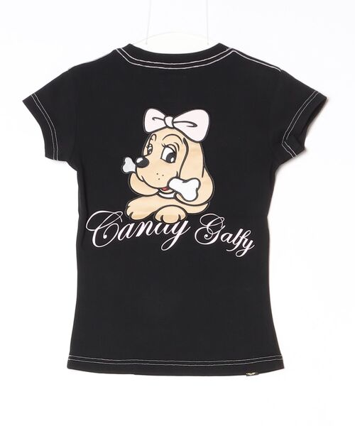 CORPUS SELECT(コーパストーキョー)の「【GALFY/ガルフィー】らぶりぃチビT(Tシャツ/カットソー・レディース・ホワイト/ピンク/ブラック・FREE)」の22枚目の写真
