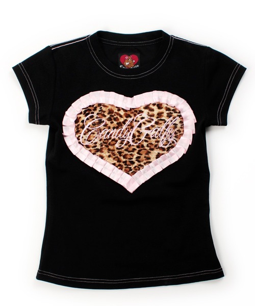 CORPUS SELECT(コーパストーキョー)の「【GALFY/ガルフィー】らぶりぃチビT(Tシャツ/カットソー・レディース・ホワイト/ピンク/ブラック・FREE)」の6枚目の写真
