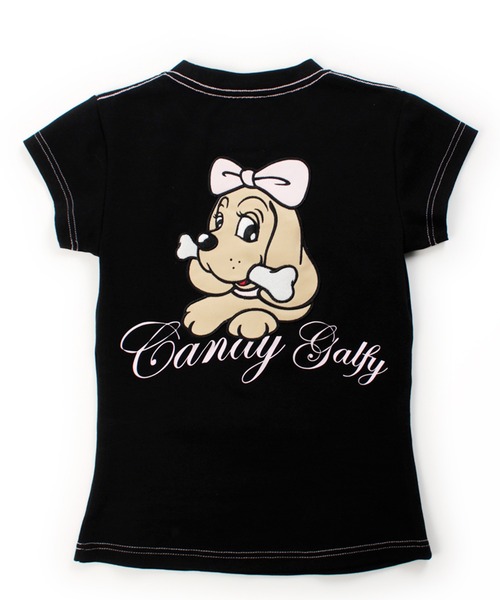 CORPUS SELECT(コーパストーキョー)の「【GALFY/ガルフィー】らぶりぃチビT(Tシャツ/カットソー・レディース・ホワイト/ピンク/ブラック・FREE)」の7枚目の写真