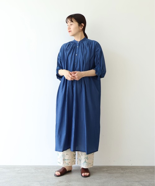 yuni(ユニ )の「Island print relax pants(その他パンツ・レディース・ベージュ/ピンク・FREE)」の5枚目の写真